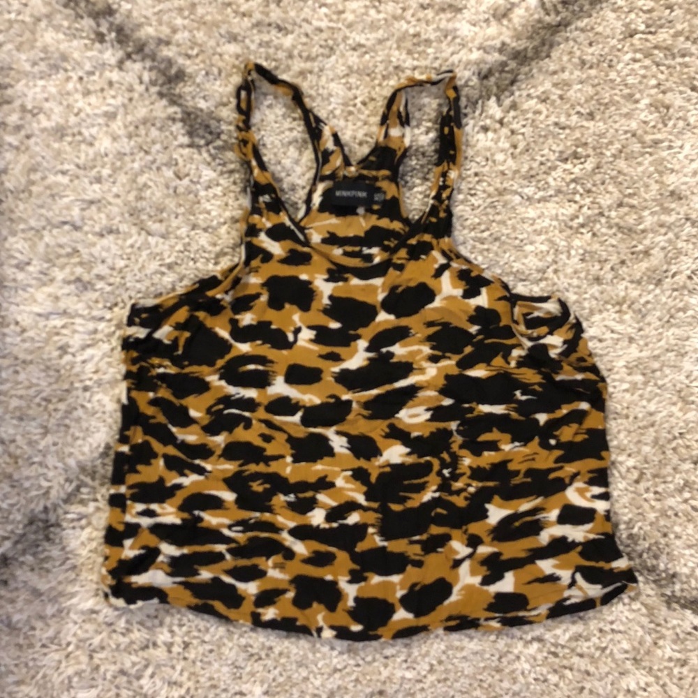 Minkpink Leopard Top